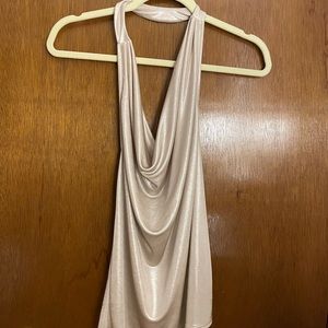 express cowl neck cami